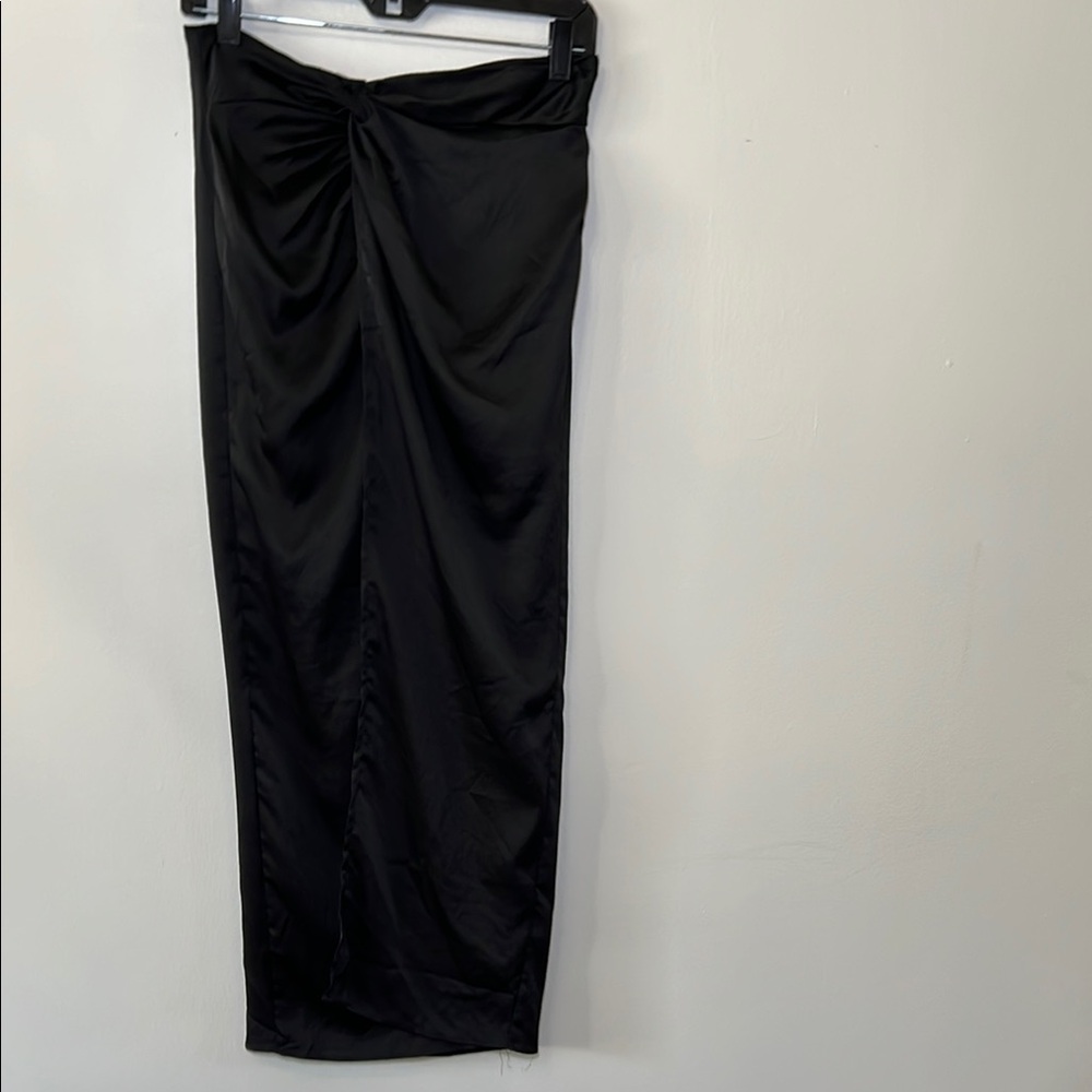 Topshop Black Maxi Pencil Skirt NWT